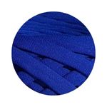 Casa si Gradina - Decoratiuni - DIY - Articole mercerie - Fir panglica pentru crosetat tricotat si macrame, KaDi Large, 9-11 mm, 110 m, 100% bumbac, culoare Albastru Regal - Infinity.ro
