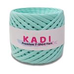 Casa si Gradina - Decoratiuni - DIY - Articole mercerie - Fir panglica pentru crosetat tricotat si macrame, KaDi Medium, 7-9 mm, 110 m, 100% bumbac, culoare Menta - Infinity.ro