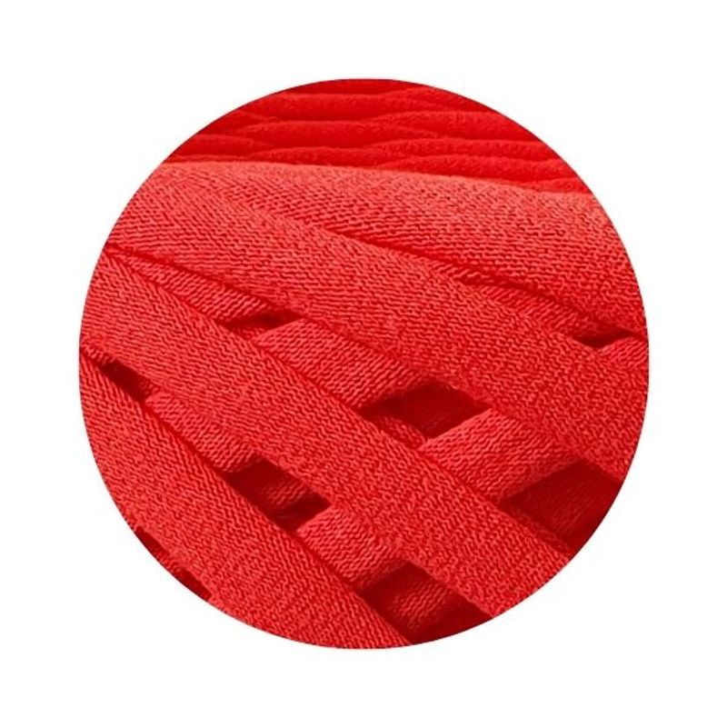 Casa si Gradina - Decoratiuni - DIY - Articole mercerie - Fir panglica pentru crosetat tricotat si macrame, KaDi Extra Small, 3-5 mm, 110 m, 100% bumbac, culoare Coral - Infinity.ro