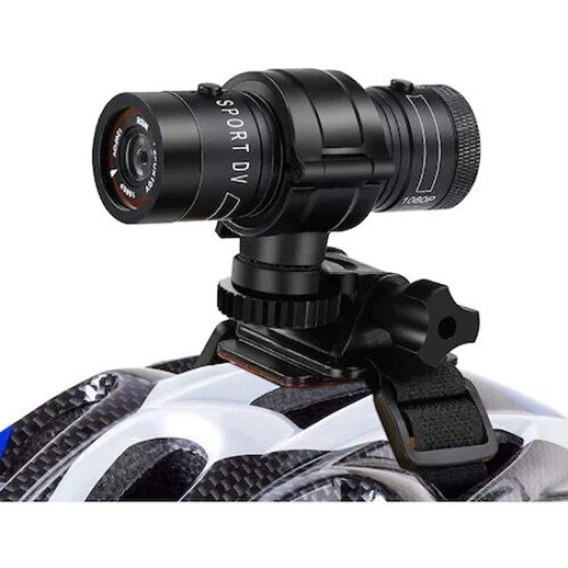 TV, Audio-Video si Foto/Camere video/Camere video compacte - Camera video sport Andowl, Full HD, 5MP, 30fps, cu suport card Micro SD/TF, compacta si usoara, Negru - Infinity.ro