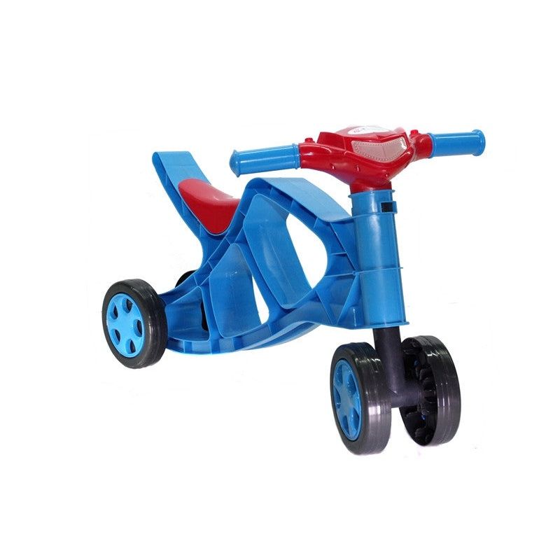 Sport si Outdoor - Ciclism - Biciclete pentru copii - Mini bicicleta pentru copii 2 ani+, Minibike Doloni cu sunete si lumini albastru cu rosu si verde - Infinity.ro