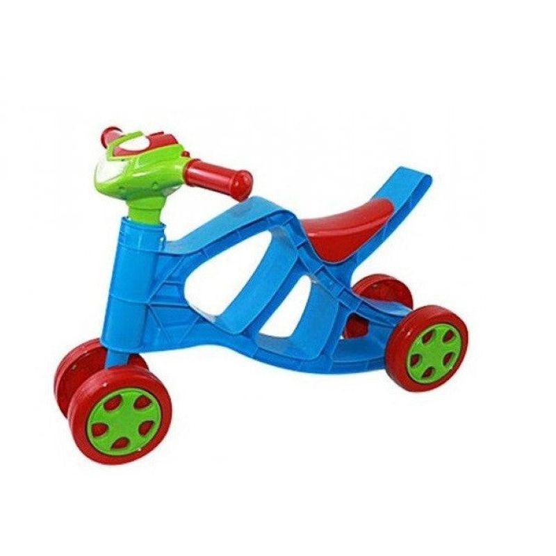 Sport si Outdoor - Ciclism - Biciclete pentru copii - Mini bicicleta pentru copii 2 ani+, Minibike Doloni cu sunete si lumini albastru cu rosu si verde - Infinity.ro