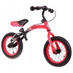 Sport si Outdoor - Ciclism - Biciclete pentru copii - Bicicleta pentru copii 3 ani+, fara pedale cu cadru reversibil Boomerang WB-06, rosu - Infinity.ro