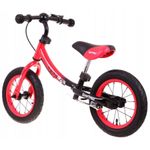Sport si Outdoor - Ciclism - Biciclete pentru copii - Bicicleta pentru copii 3 ani+, fara pedale cu cadru reversibil Boomerang WB-06, rosu - Infinity.ro