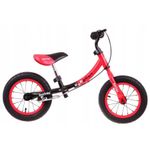 Sport si Outdoor - Ciclism - Biciclete pentru copii - Bicicleta pentru copii 3 ani+, fara pedale cu cadru reversibil Boomerang WB-06, rosu - Infinity.ro