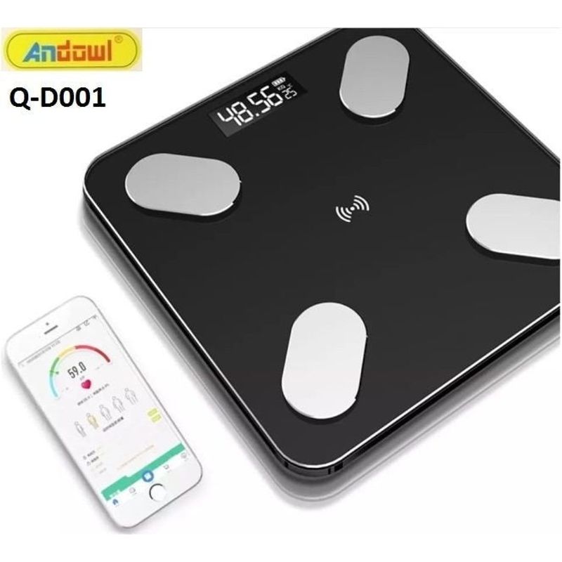 Ingrijire personala si Cosmetice - Sanatate si wellness - Aparate medicale - Cantare corporale - Cantar corporal inteligent, cu functie BMI, Bluetooth, cu afisaj LCD, din Sticla, control din telefon - Infinity.ro