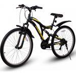 Sport si Outdoor - Ciclism - Biciclete pentru adulți - Mountainbike - Bicicleta mountain bike Arizona, 26", MalTrack, galben - Infinity.ro