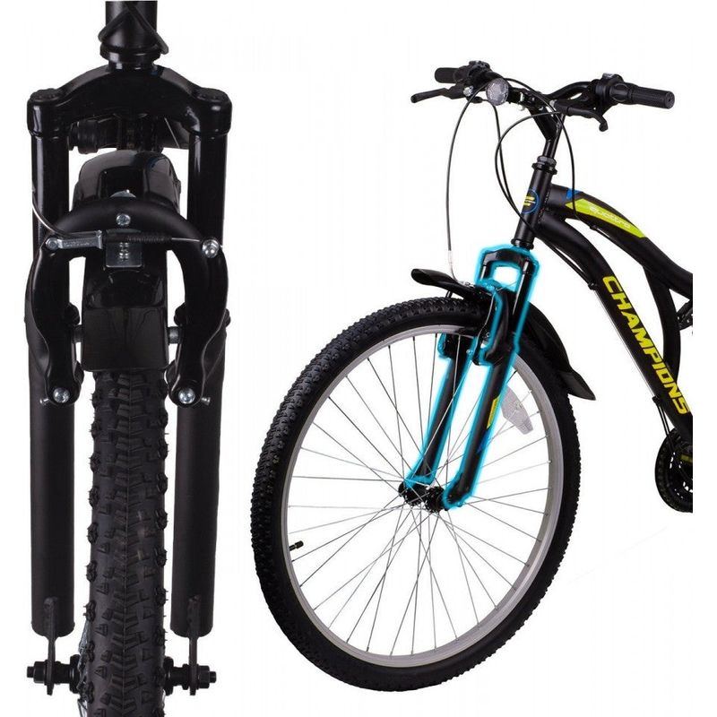 Sport si Outdoor - Ciclism - Biciclete pentru adulți - Mountainbike - Bicicleta mountain bike Arizona, 26", MalTrack, galben - Infinity.ro