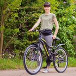 Sport si Outdoor - Ciclism - Biciclete pentru adulți - Mountainbike - Bicicleta mountain bike Arizona, 26", MalTrack, galben - Infinity.ro