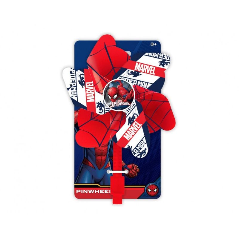 Jucarii, Copii si Bebe - Jucarii si jocuri - Jucarii de exterior - Alte jucarii de exterior - Morisca de vant Spiderman, pentru trotineta, bicicleta sau scuter - Infinity.ro