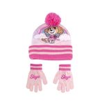 Fashion, accesorii si bijuterii - Copii - Accesorii copii - Caciuli si palarii copii - Set pentru copii, cu caciula si manusi, personaj Skye, Cerda, one size - Infinity.ro