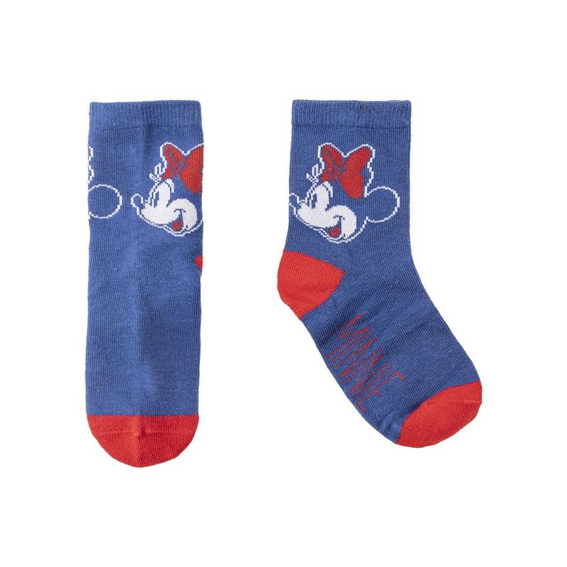 Fashion, accesorii si bijuterii - Copii - Lenjerie si pijamale copii - Sosete si dresuri copii - Set 3 perechi de sosete, marimea 27-30 EU, Cerda, Minnie Mouse - Infinity.ro