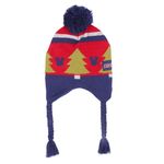 Fashion, accesorii si bijuterii - Copii - Accesorii copii - Caciuli si palarii copii - Caciula pentru copii, Mickey Mouse, cu pompon si urechi, rosu cu albastru - Infinity.ro