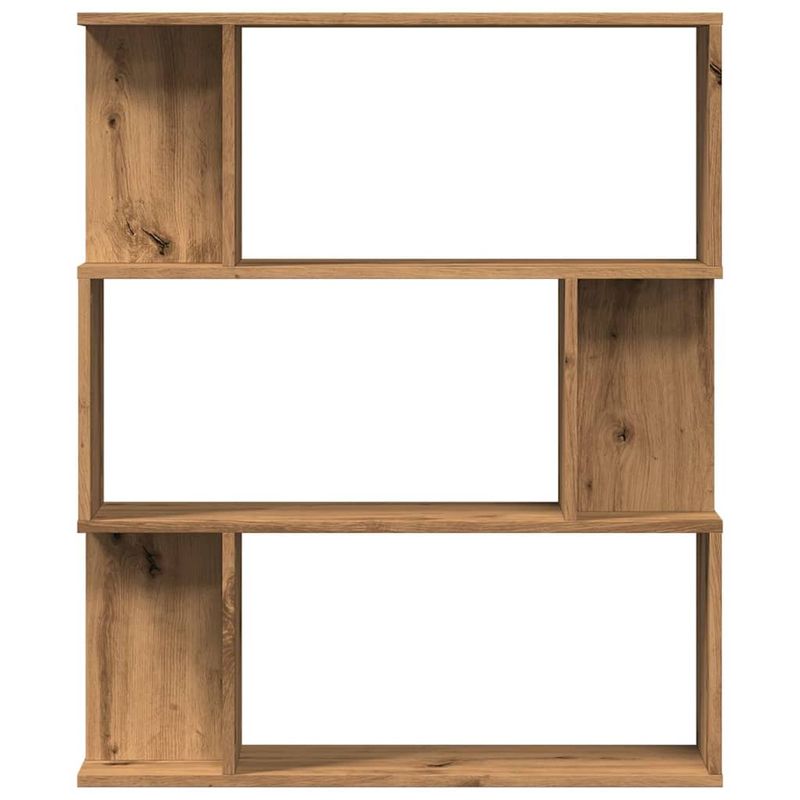 Casa si Gradina - Mobilier - Biblioteci si rafturi - Biblioteci - Biblioteca, stejar artizanal, 80x24x96 cm, lemn prelucrat - Infinity.ro