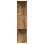 Casa si Gradina - Mobilier - Biblioteci si rafturi - Biblioteci - Biblioteca, stejar artizanal, 80x24x96 cm, lemn prelucrat - Infinity.ro