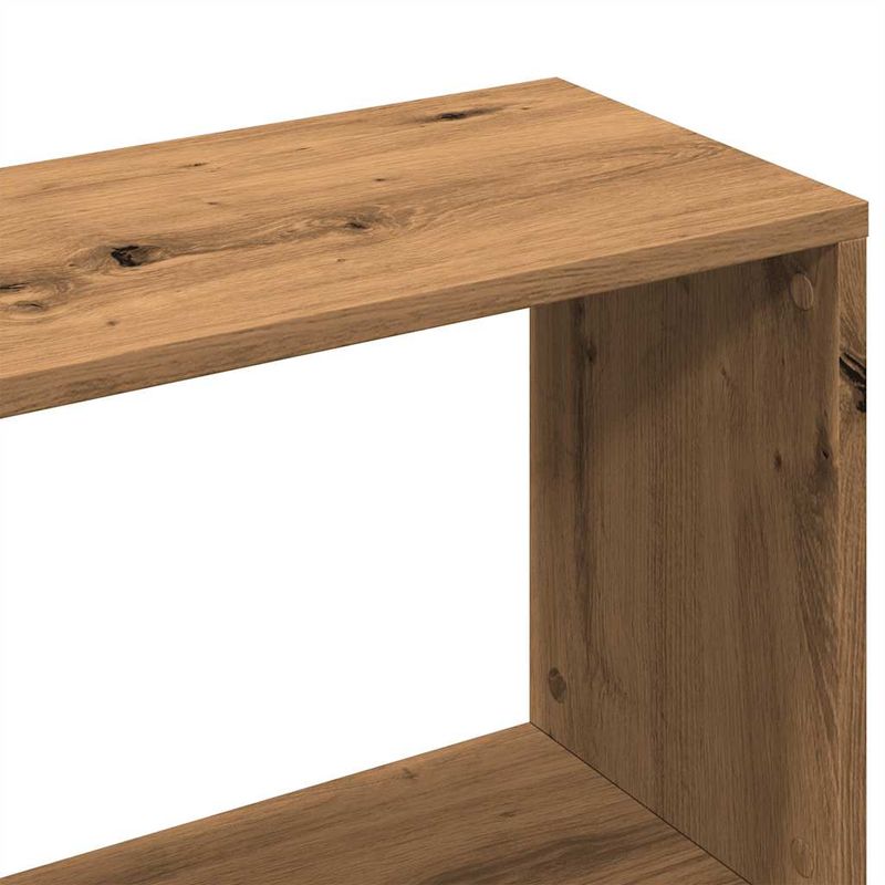 Casa si Gradina - Mobilier - Biblioteci si rafturi - Biblioteci - Biblioteca, stejar artizanal, 80x24x96 cm, lemn prelucrat - Infinity.ro