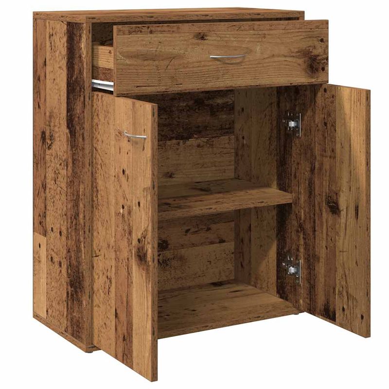 Casa si Gradina - Mobilier - Comode si corpuri - Comode - Bufeta din lemn vechi 60x30x75 cm din lemn prelucrat - Infinity.ro