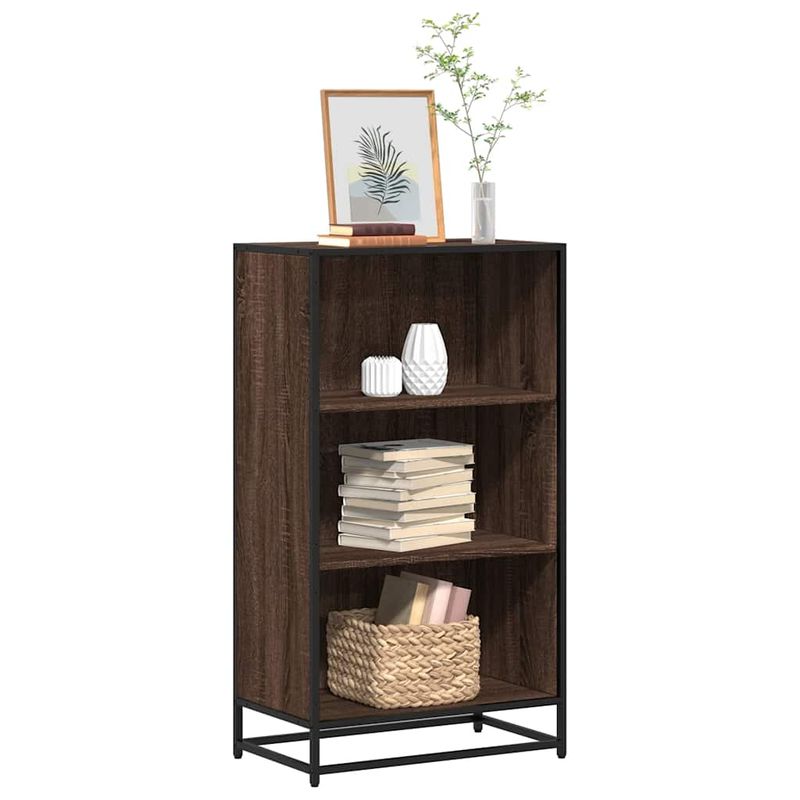 Casa si Gradina - Mobilier - Biblioteci si rafturi - Biblioteci - Biblioteca, stejar maro, 60x35x107,5 cm, lemn prelucrat - Infinity.ro