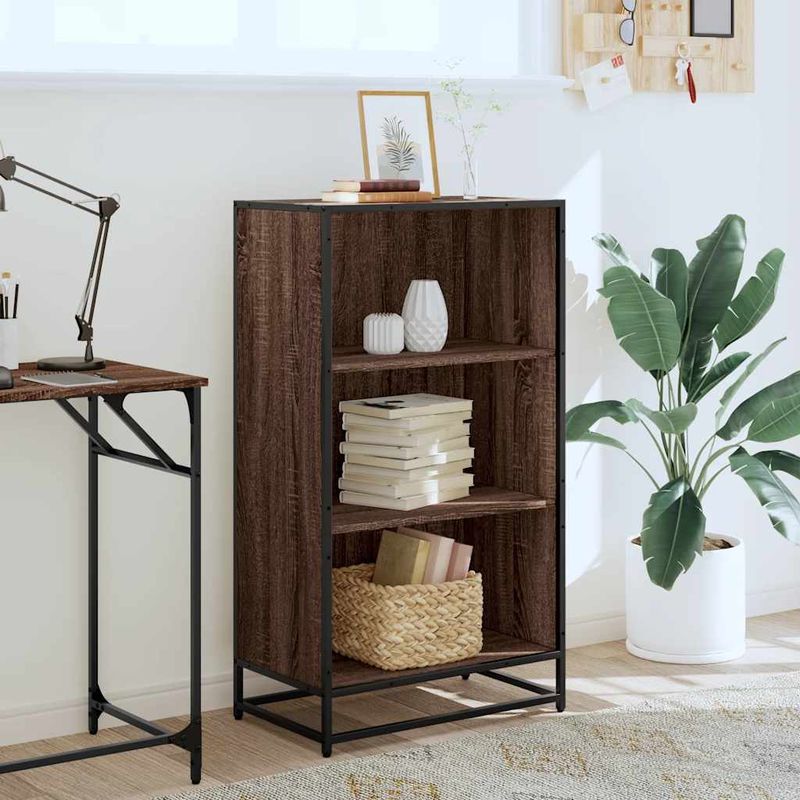 Casa si Gradina - Mobilier - Biblioteci si rafturi - Biblioteci - Biblioteca, stejar maro, 60x35x107,5 cm, lemn prelucrat - Infinity.ro