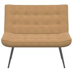 Casa si Gradina - Mobilier - Canapele si coltare - Banchete - Banca maro 110x74x84 cm catifea - Infinity.ro