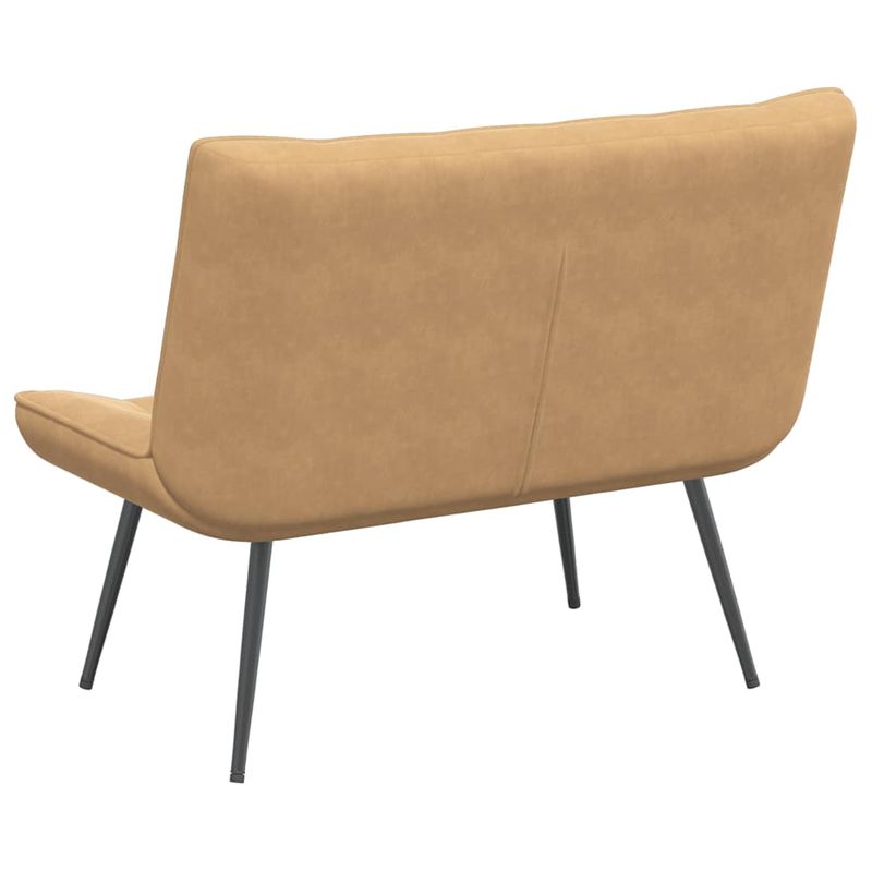 Casa si Gradina - Mobilier - Canapele si coltare - Banchete - Banca maro 110x74x84 cm catifea - Infinity.ro