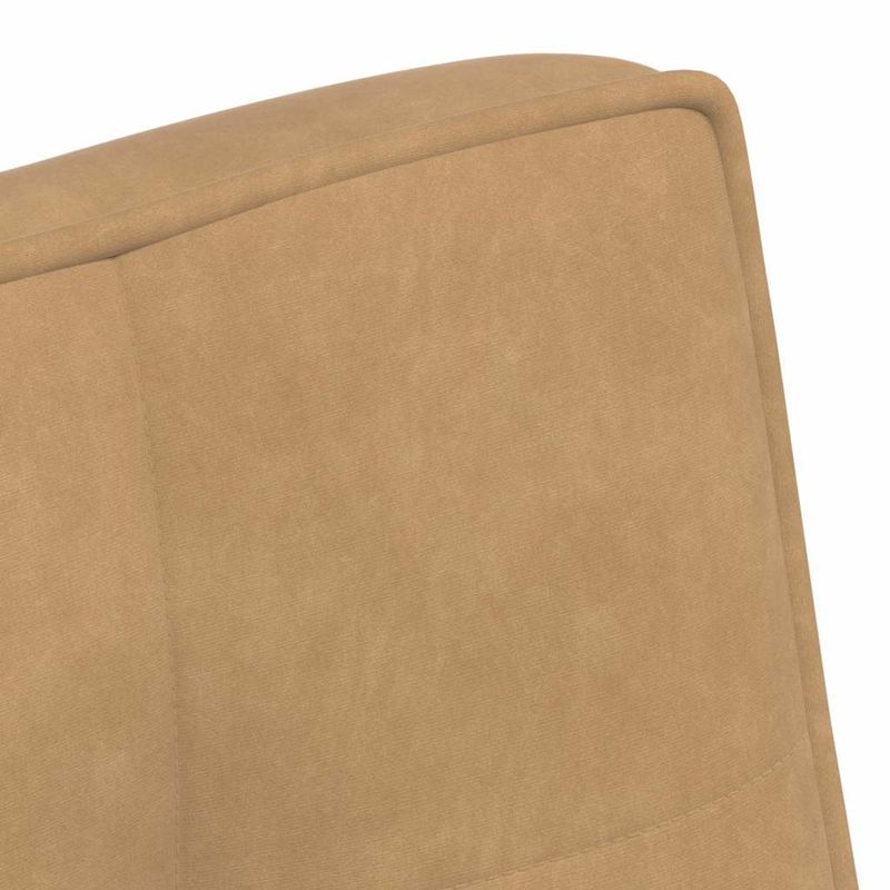 Casa si Gradina - Mobilier - Canapele si coltare - Banchete - Banca maro 110x74x84 cm catifea - Infinity.ro