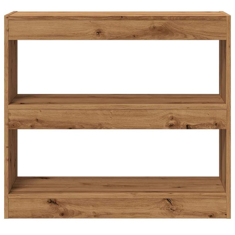 Casa si Gradina - Mobilier - Biblioteci si rafturi - Biblioteci - Biblioteca/Separator de camera, Stejar artizanal, 80x30x72 cm - Infinity.ro