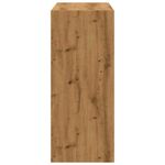 Casa si Gradina - Mobilier - Biblioteci si rafturi - Biblioteci - Biblioteca/Separator de camera, Stejar artizanal, 80x30x72 cm - Infinity.ro