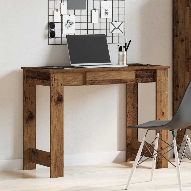 Casa si Gradina - Mobilier - Mese si birouri - Birouri - Birou din lemn vechi 100x45x75 cm din lemn prelucrat - Infinity.ro