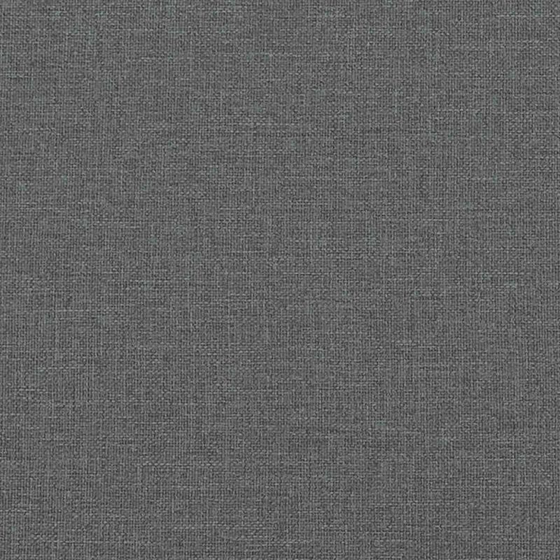 Casa si Gradina - Mobilier - Paturi si accesorii - Paturi - Cadru pat otoman cu saltea tesatura gri inchis 140x190cm - Infinity.ro