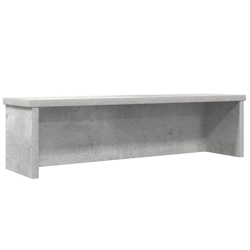 Casa si Gradina - Bucatarie si vesela - Organizare si depozitare bucatarie - Suporturi tacamuri si vase - Rafturi de bucatarie stivuibile 2 buc Beton Gri 50x15x16 cm - Infinity.ro