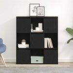 Casa si Gradina - Mobilier - Biblioteci si rafturi - Biblioteci - Biblioteca Stejar negru 89x24x101,5 cm Lemn prelucrat - Infinity.ro