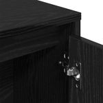 Casa si Gradina - Mobilier - Biblioteci si rafturi - Biblioteci - Biblioteca Stejar negru 89x24x101,5 cm Lemn prelucrat - Infinity.ro