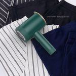 Electronice si Electrocasnice - Ingrijirea locuintei - Aspiratoare - Mini fier de calcat si aparat de curatat scamele si parul, 2 in 1, portabil, verde - Infinity.ro