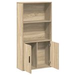 Casa si Gradina - Mobilier - Biblioteci si rafturi - Biblioteci - Biblioteca, stejar sonoma, 60x24x120 cm, lemn prelucrat - Infinity.ro