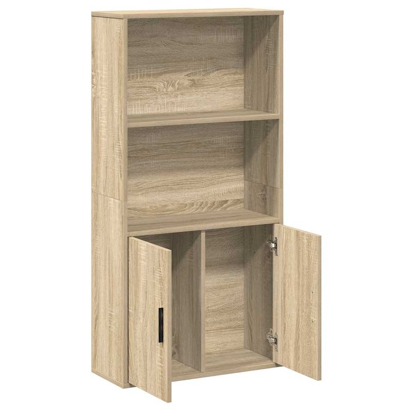 Casa si Gradina - Mobilier - Biblioteci si rafturi - Biblioteci - Biblioteca, stejar sonoma, 60x24x120 cm, lemn prelucrat - Infinity.ro