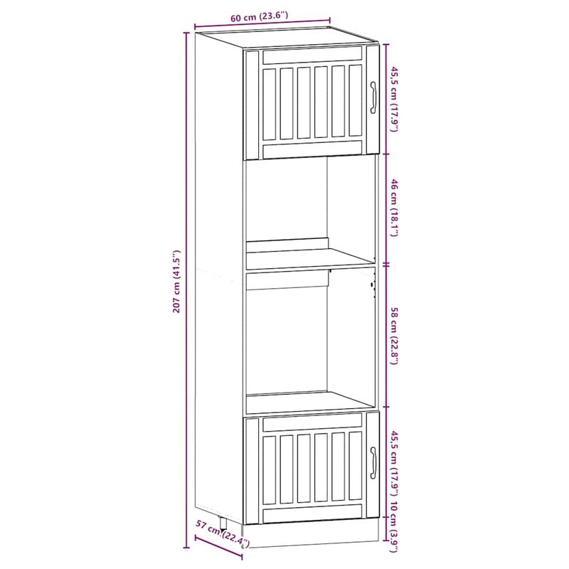 Casa si Gradina - Mobilier - Comode si corpuri - Corpuri bucatarie - Set dulap de bucatarie din 7 piese „Kalmar” lemn stejar Sonoma - Infinity.ro