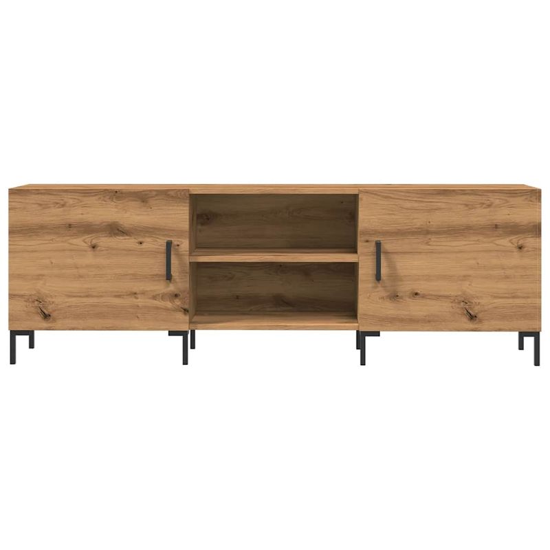 Casa si Gradina - Mobilier - Comode si corpuri - Comode - Dulap TV, stejar artizanal, 150x30x50 cm, lemn prelucrat - Infinity.ro