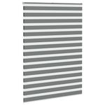 Casa si Gradina - Textile si covoare - Rulouri si jaluzele - Jaluzea tip zebra gri inchis latime tesatura 160,9 cm poliester, mărime 165x200 cm - Infinity.ro