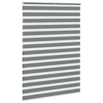 Casa si Gradina - Textile si covoare - Rulouri si jaluzele - Jaluzea tip zebra gri inchis latime tesatura 160,9 cm poliester, mărime 165x200 cm - Infinity.ro