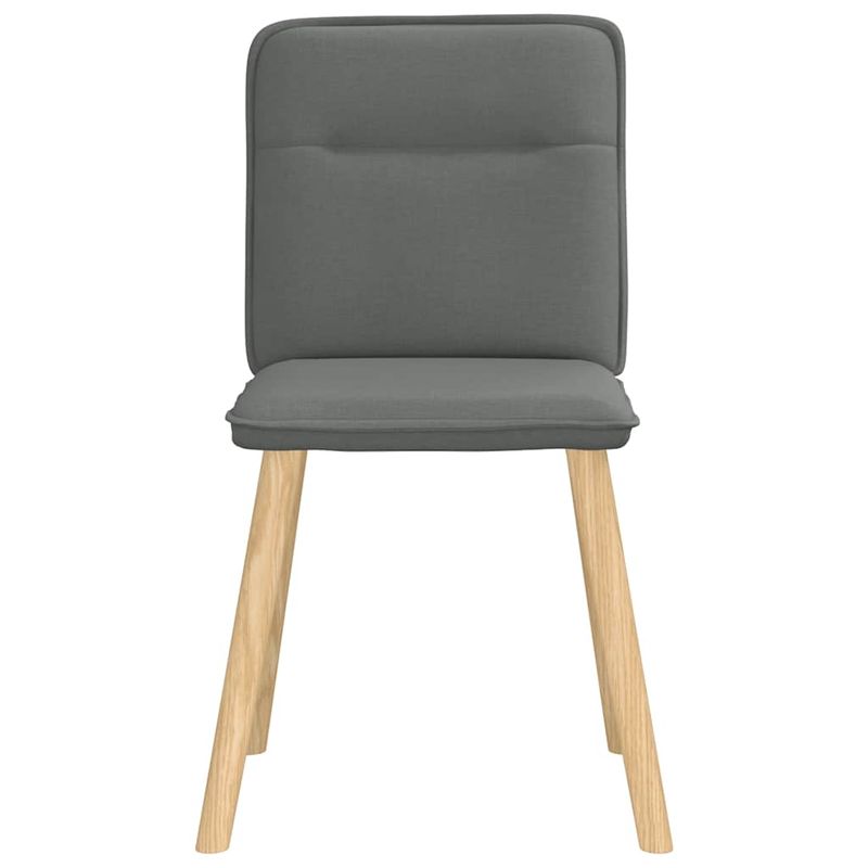 Casa si Gradina - Mobilier - Scaune si fotolii - Scaune - Scaune de bucatarie pivotante, 4 buc., gri inchis, textil - Infinity.ro