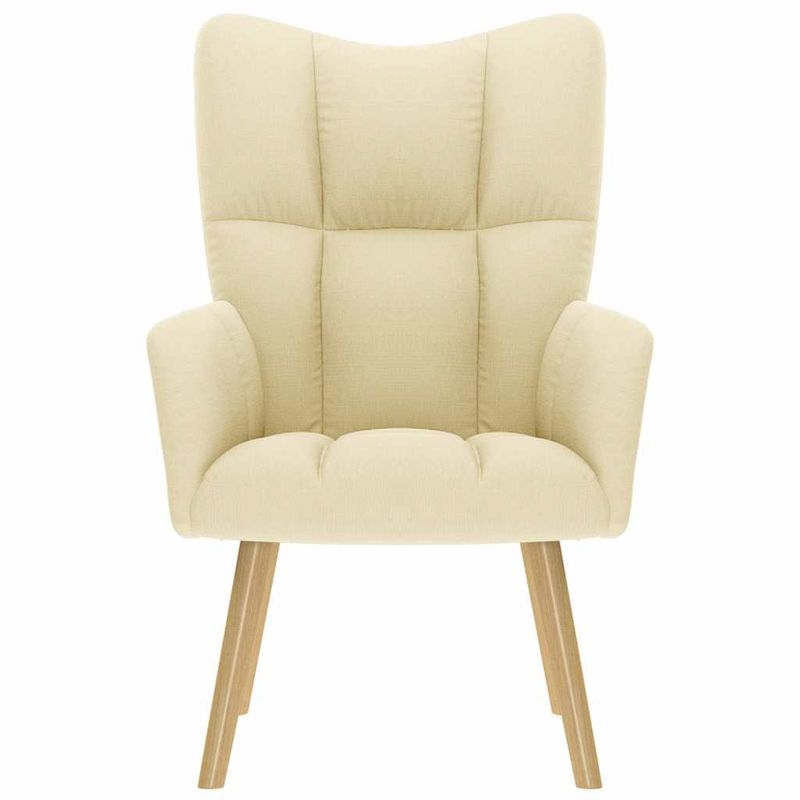 Casa si Gradina - Mobilier - Scaune si fotolii - Fotolii - Fotoliu de relaxare, crem, material textil - Infinity.ro