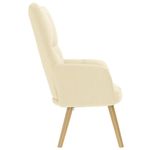 Casa si Gradina - Mobilier - Scaune si fotolii - Fotolii - Fotoliu de relaxare, crem, material textil - Infinity.ro