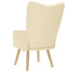 Casa si Gradina - Mobilier - Scaune si fotolii - Fotolii - Fotoliu de relaxare, crem, material textil - Infinity.ro