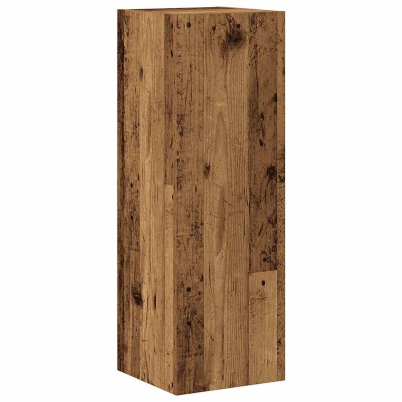 Casa si Gradina - Mobilier - Comode si corpuri - Comode - Dulapuri TV montate pe perete 1 buc Lemn vechi lemn prelucrat, lăţime 80 cm - Infinity.ro