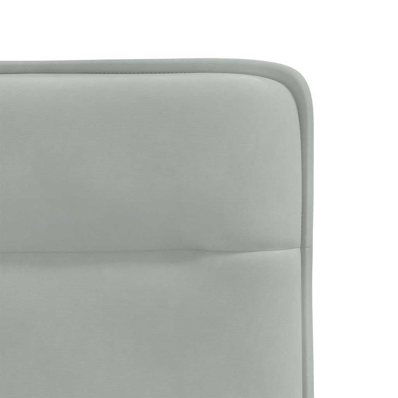 Casa si Gradina - Mobilier - Scaune si fotolii - Scaune - Scaune de bucatarie, 4 buc., gri deschis, catifea - Infinity.ro