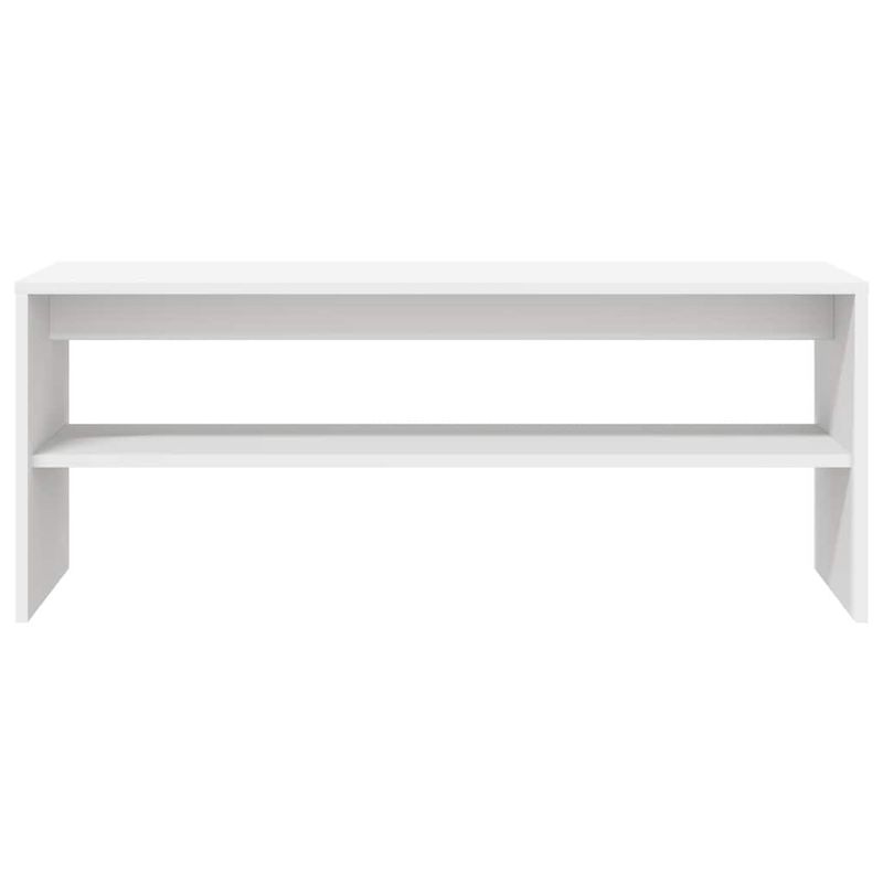 Casa si Gradina - Mobilier - Comode si corpuri - Comode - Comoda TV, alb, 100 x 40 x 40 cm, PAL - Infinity.ro