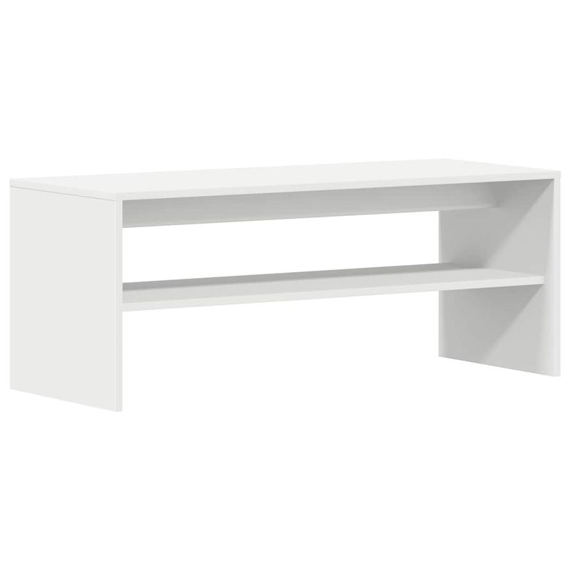Casa si Gradina - Mobilier - Comode si corpuri - Comode - Comoda TV, alb, 100 x 40 x 40 cm, PAL - Infinity.ro