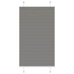 Casa si Gradina - Textile si covoare - Rulouri si jaluzele - Jaluza plisata Antracit 70x150 cm Latime tesatura 69,4 cm - Infinity.ro