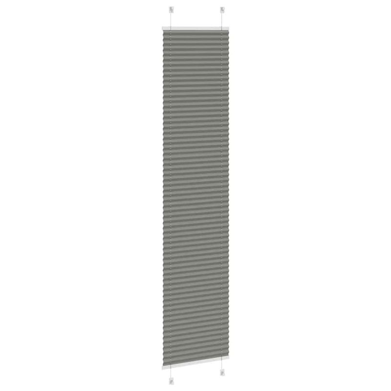 Casa si Gradina - Textile si covoare - Rulouri si jaluzele - Jaluza plisata Antracit 50x200 cm Latime tesatura 49,4 cm - Infinity.ro